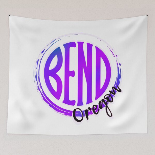 Item preview, Purple and Black Bend Oregon designed and sold by Mepatch.