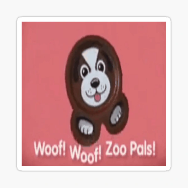 Zoopals 2 Vinyl Sticker Set // Nostalgia Sticker Gifts // 90s