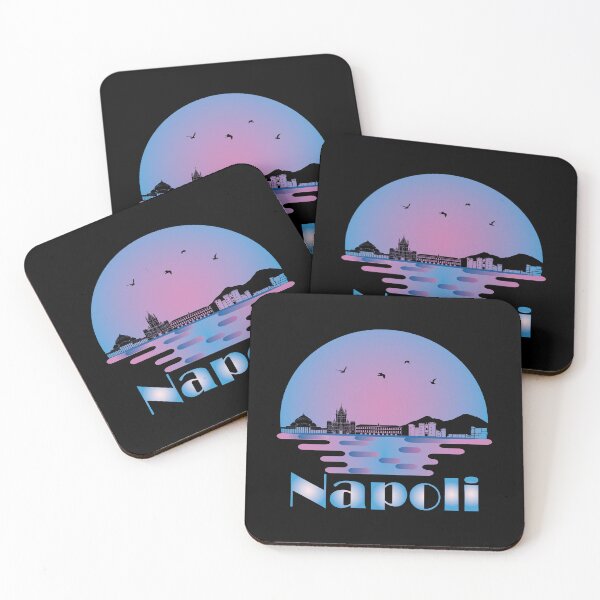 Item preview, Napoli Naples Italy Skyline I Love Italia designed and sold by PolyPixel.