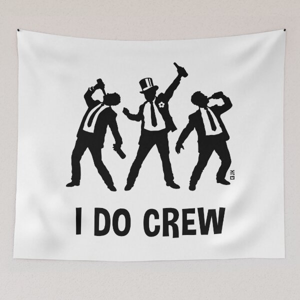 Item preview, I Do Crew (Stag Night / Bachelor Party / Beer / Black) designed and sold by MrFaulbaum.