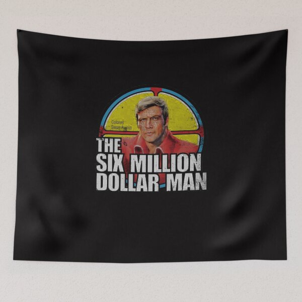 Item preview, Homme rétro vintage à six millions de dollars essentiel designed and sold by Willow  Aufderharv.