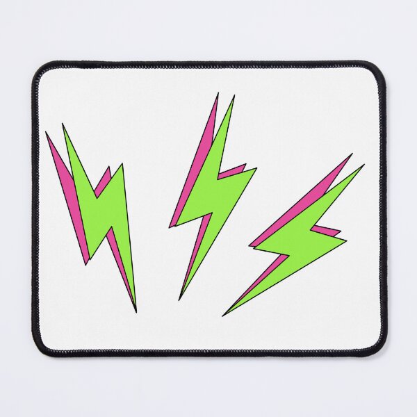 Item preview, lightning Bolt (Neon Green & Pink Lightning) designed and sold by BufoBoggs.