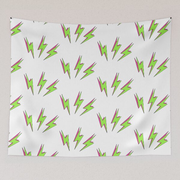 Item preview, lightning Bolt (Neon Green & Pink Lightning) designed and sold by BufoBoggs.