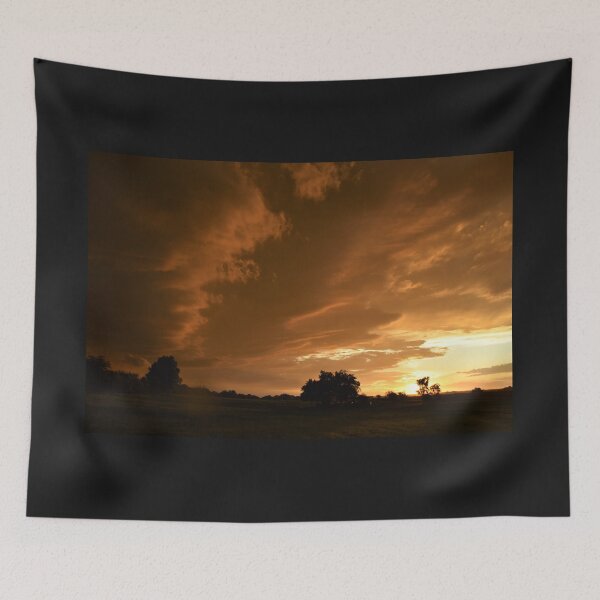 Item preview, Dark Storm Clouds Over Trees in a Field designed and sold by SEEphotos7171.