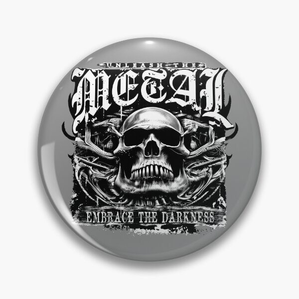 Item preview, Embrace the darkness, unleash the metal designed and sold by deathdagger.