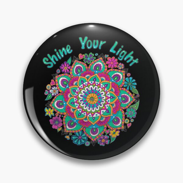 Item preview, Shine Your Light Mandala  	 designed and sold by tyskvork46.