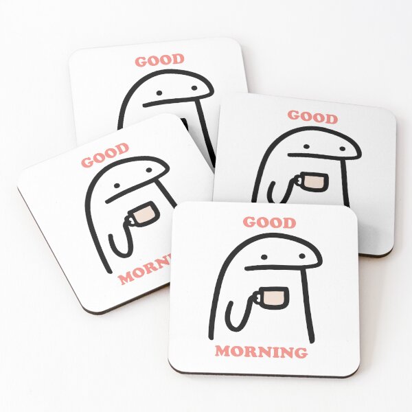 Item preview, Flork good morning meme designed and sold by Innovativa.