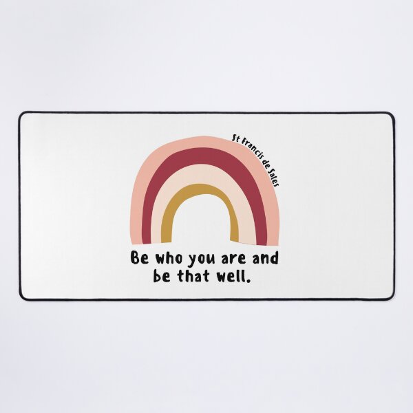 Item preview, Be Who You Are And Be That Well // St Francis de Sales designed and sold by CarolineTherese.