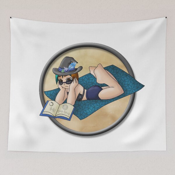 Item preview, Geek Witch Beach Day designed and sold by mxminty.