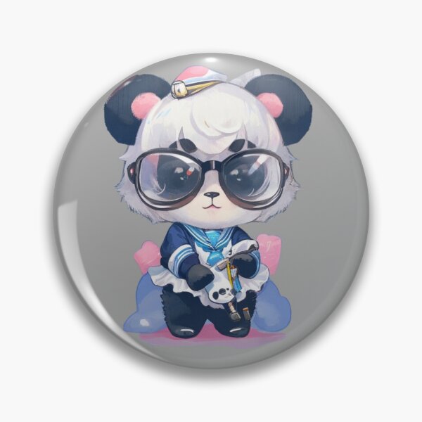 Item preview, panda animal anime designed and sold by WD89design.
