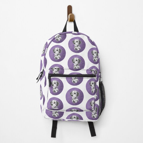 Item preview, Dalmatian with purple background designed and sold by Cynthiaetal.