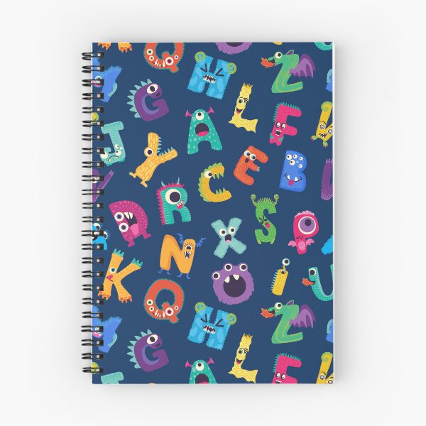 Item preview, Adorable Monster Alphabet Pattern designed and sold by SamAnnDesigns.