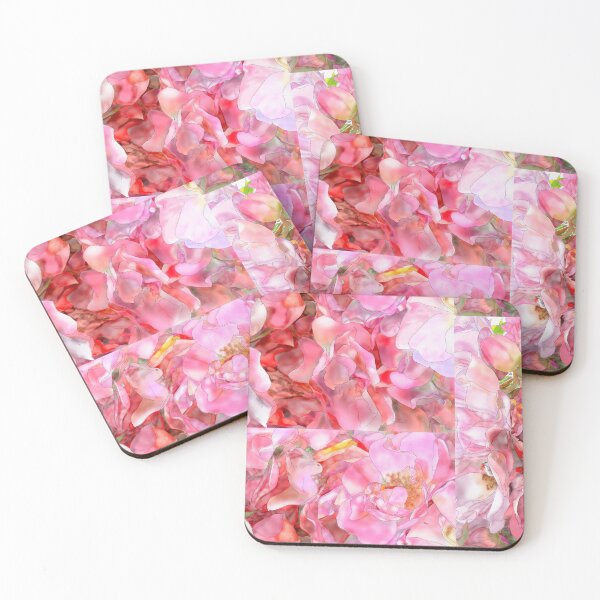 Item preview, Pink Roses Summer of Pink Barbie Pink designed and sold by MouseCatty.