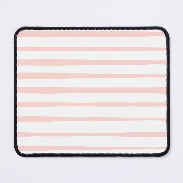 Item preview, Irregular Blush Pink Pastel Stripes Painted Minimalist Pattern designed and sold by kierkegaard.