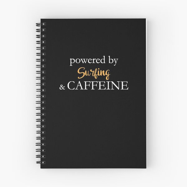 Item preview, Powered By Surfing And Caffeine designed and sold by theredteacup.