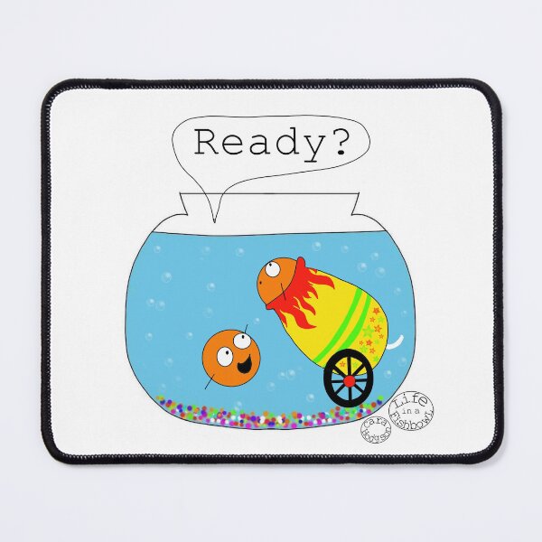 Item preview, Ready. Life in a Fishbowl designed and sold by carahodgsonart.