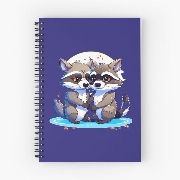 Item preview, Raccoons in love. designed and sold by Natalia-Vlad.