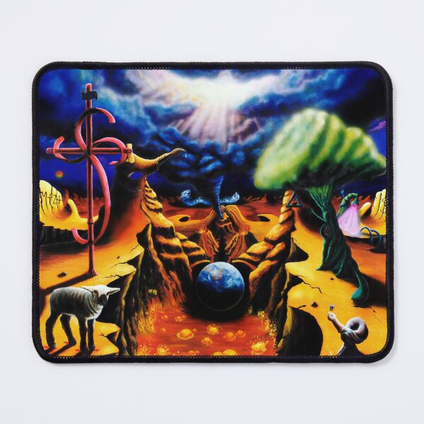 Item preview, Trippy Hippie Psychedelic Spirit Angel Apocalyptic Surrealism Landscape designed and sold by Vincent Monaco.