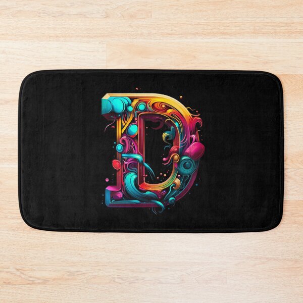 Item preview, Letter D - Cool, Detailed, typography designed and sold by Soraia Freire.