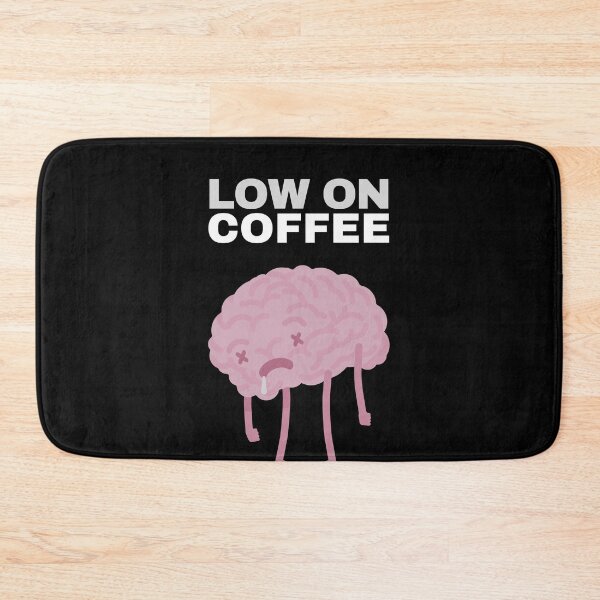Item preview, Low On Coffee Social Battery designed and sold by ArtFromBeyond.