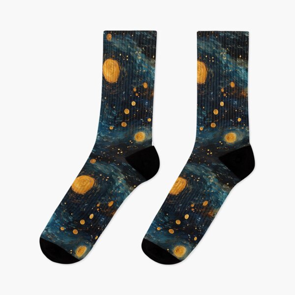 Item preview, Van Gogh Starry Night Outer Space Pattern 14 designed and sold by DigitalPatternx.