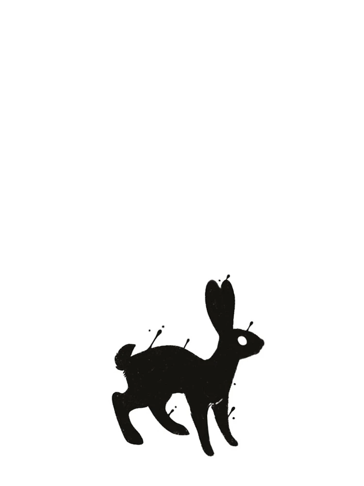 Thumbnail 4 of 4, iPhone Case, Ink Rabbit designed and sold by HuntingForTeeth.