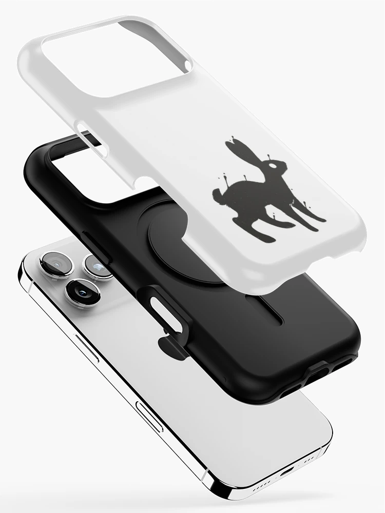 Thumbnail 2 of 4, iPhone Case, Ink Rabbit designed and sold by HuntingForTeeth.
