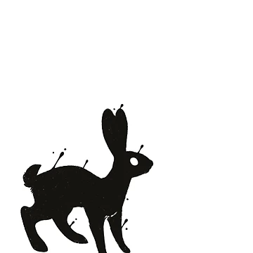 Artwork thumbnail, Ink Rabbit by HuntingForTeeth