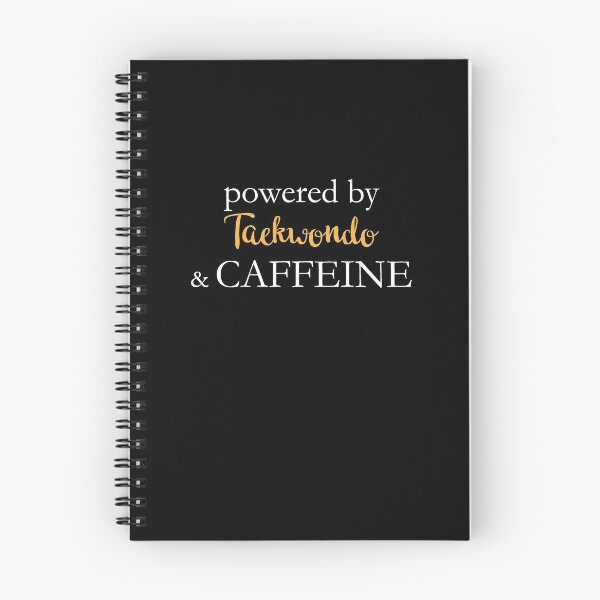 Item preview, Powered By Taekwondo And Caffeine designed and sold by theredteacup.