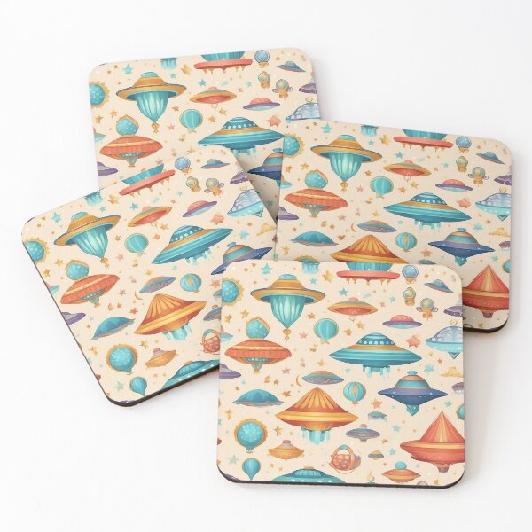 Item preview, UFO spaceship pattern designed and sold by artbelka.