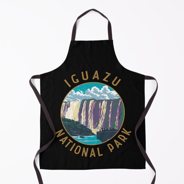 Item preview, Iguazu National Park Argentina Distressed Circle designed and sold by KrisSidDesigns.