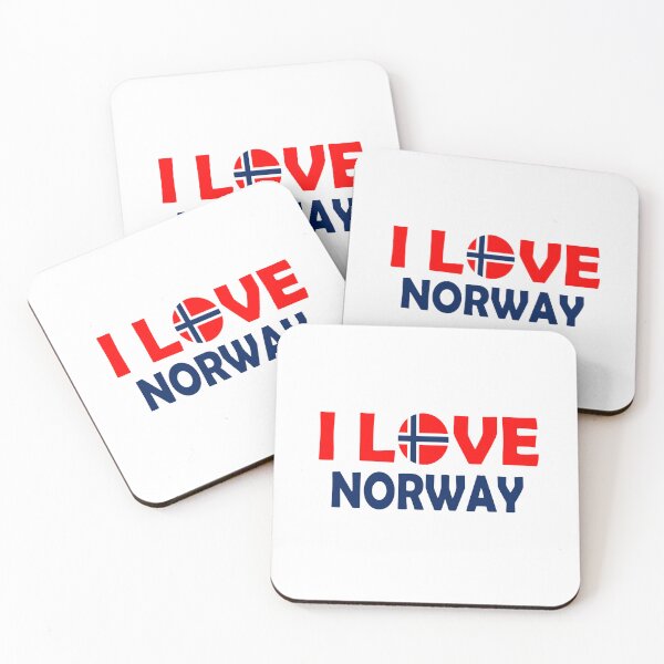Item preview, Funny Norway Quote I Love Norway cool Norwegian design for all Nordic And Oslo Citiziens Specialy designed and sold by saadabs.