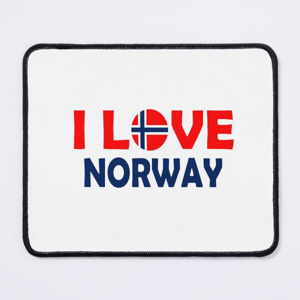 Item preview, Funny Norway Quote I Love Norway cool Norwegian design for all Nordic And Oslo Citiziens Specialy designed and sold by saadabs.