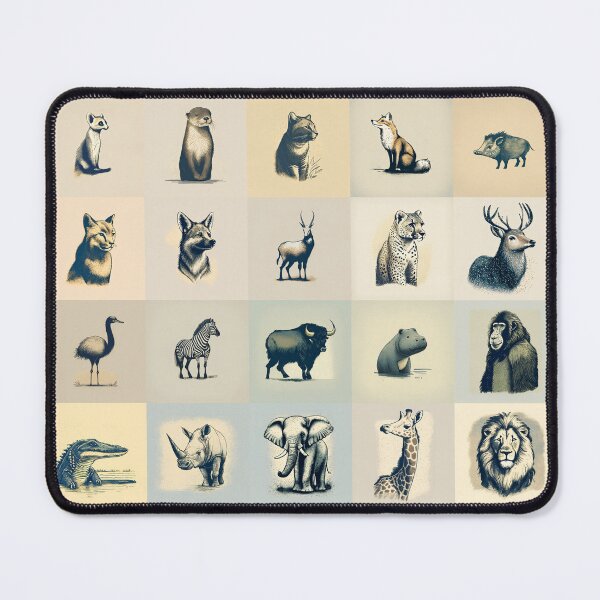 Item preview, pattern (animals) designed and sold by atzek.