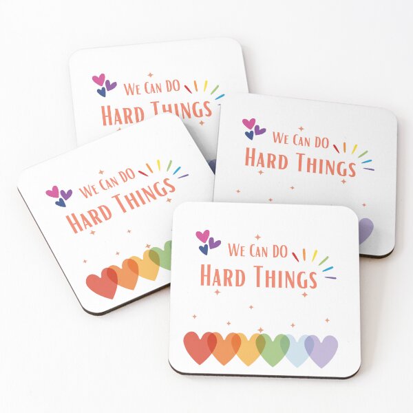 Item preview, We Can Do Hard Things, Building Resilience in Kids with Positive Vibes designed and sold by GiftgaeStyle.