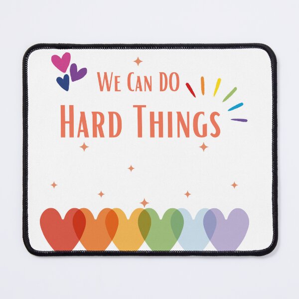 Item preview, We Can Do Hard Things, Building Resilience in Kids with Positive Vibes designed and sold by GiftgaeStyle.
