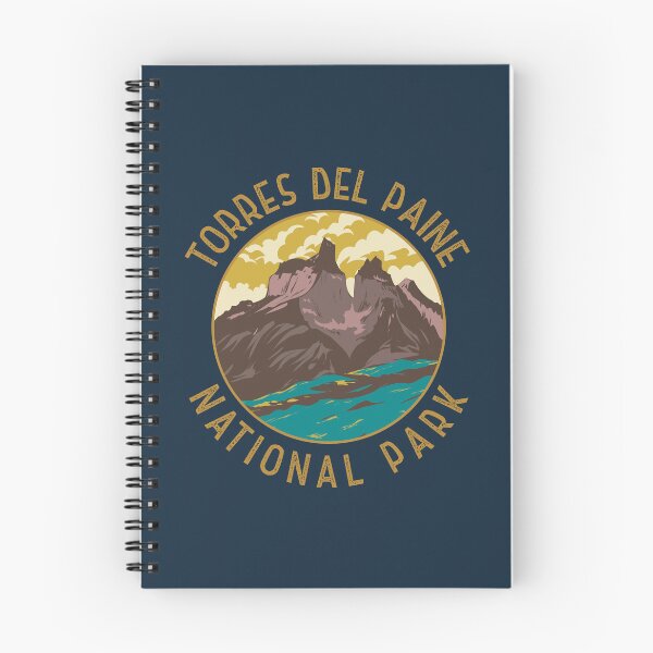 Item preview, Torres Del Paine National Park Chile Distressed Circle designed and sold by KrisSidDesigns.