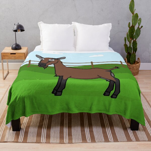 Item preview, Goofy Oberhasli Dairy Goat designed and sold by potatoegoat.