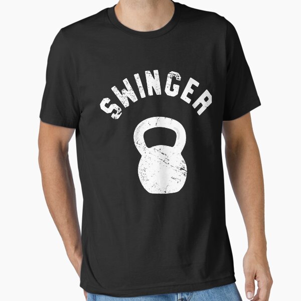 Item preview, Swinger, Funny Kettlebell Workout Pun  designed and sold by 14thFloor.