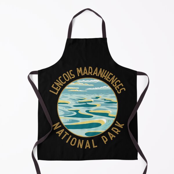 Artikelvorschau, Lencois Maranhenses Nationalpark Brasilien Distressed Circle entworfen und verkauft von KrisSidDesigns.