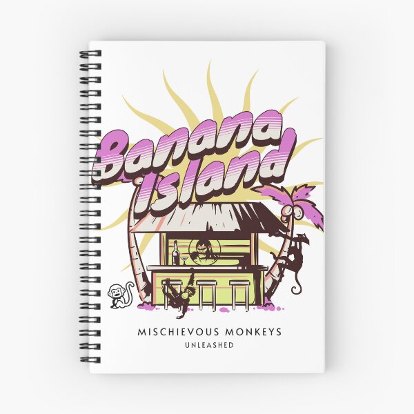 Item preview, Banaba Island - Mischievous Monkeys Unleashed! designed and sold by ZebraStallion.