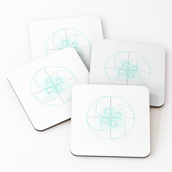 Item preview, Fibonacci circle artist  designed and sold by Shinetroves.