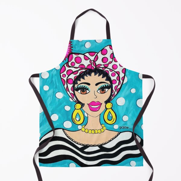 Item preview, Turquoise Bread Girl designed and sold by DoritaArtes.
