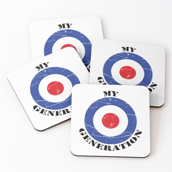 Item preview, Classic 3-colour Mod Symbol with My Generation designed and sold by RBinout.