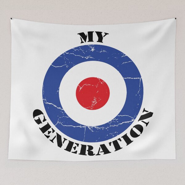 Item preview, Classic 3-colour Mod Symbol with My Generation designed and sold by RBinout.