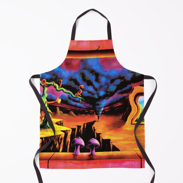Item preview, Cool Trippy Hippie Psychedelic Surrealism Stoner Mushroom Storm designed and sold by Vincent Monaco.