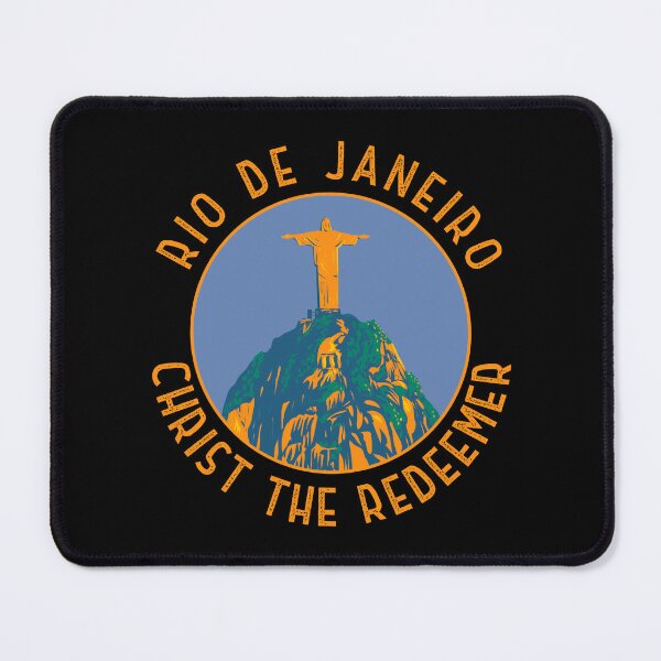 Item preview, Rio De Janeiro Brazil Distressed Circle designed and sold by KrisSidDesigns.
