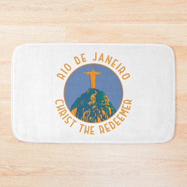 Item preview, Rio De Janeiro Brazil Distressed Circle designed and sold by KrisSidDesigns.