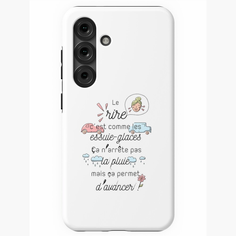 Aperçu de l'œuvre Coque antichoc Samsung Galaxy créée et vendue par GribouillStreet.