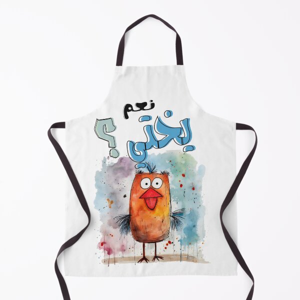 Item preview, نعم يختي نكت بالعربي بالعامي مضحكة جاجة- Arabic Slang Words Funny Sarcastic Chick AI Generated designed and sold by FUNqoosh.